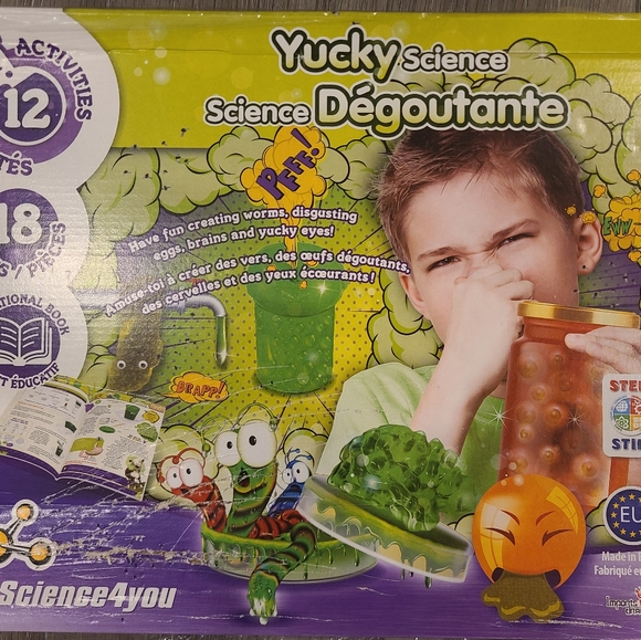 New Yucky Science Kit for Kids - Picture 1 of 7